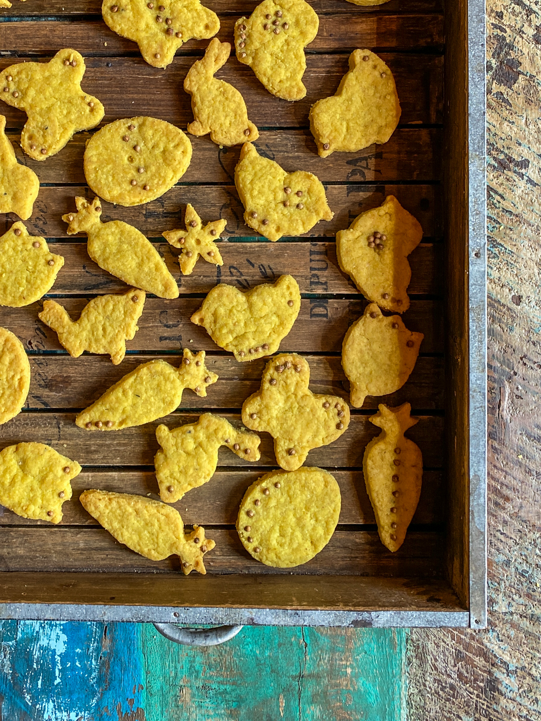 Frollini salati curcuma e parmigiano - Sfiziosi e facilissimi!