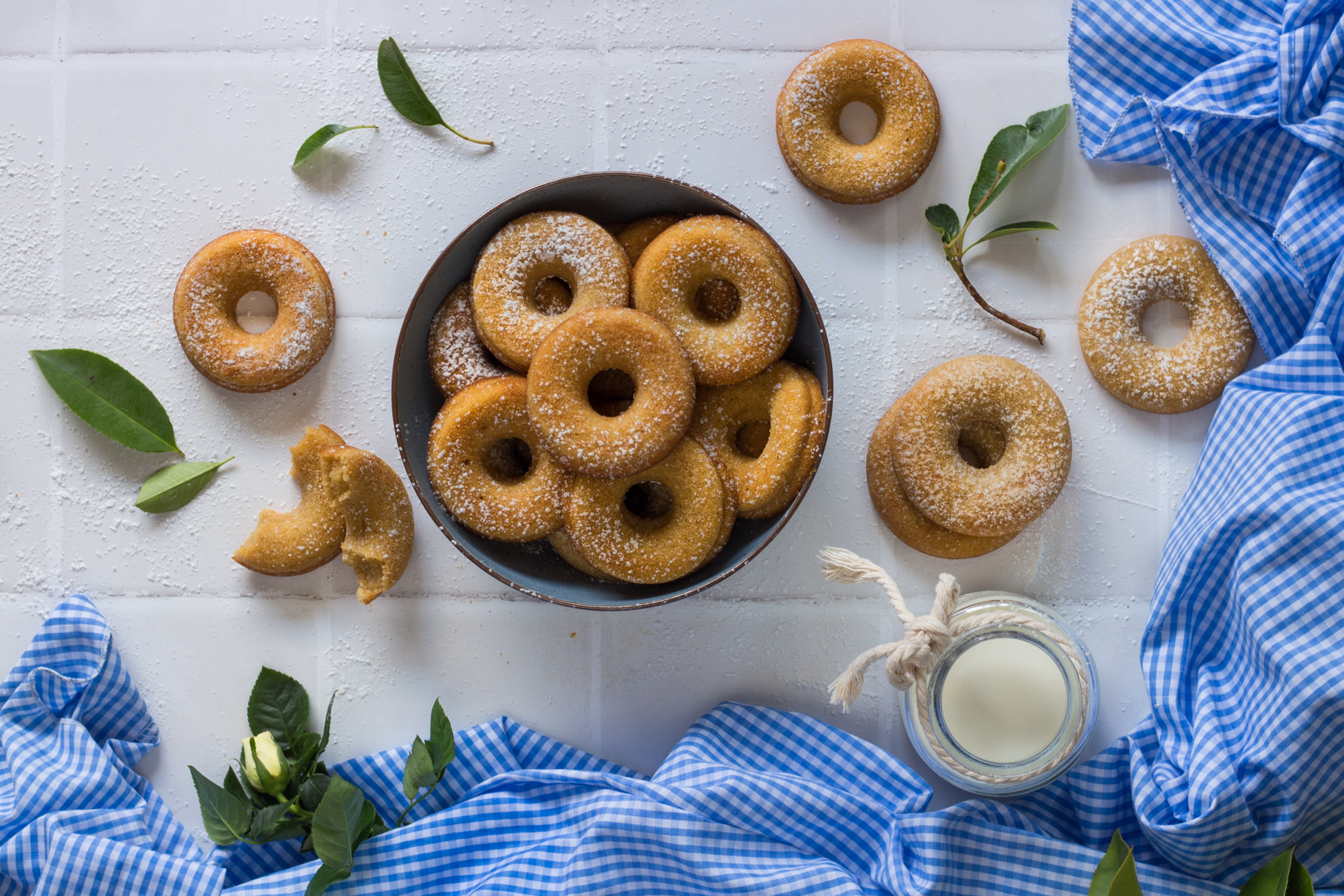 Ricetta per realizzare deliziosi donuts!