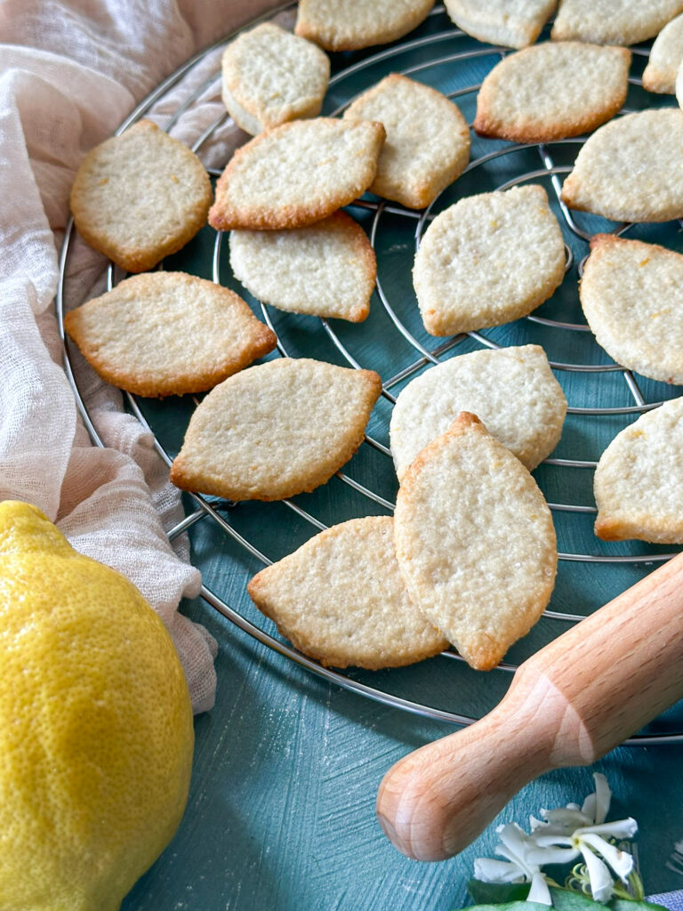 Biscotti veg con frolla al limone 