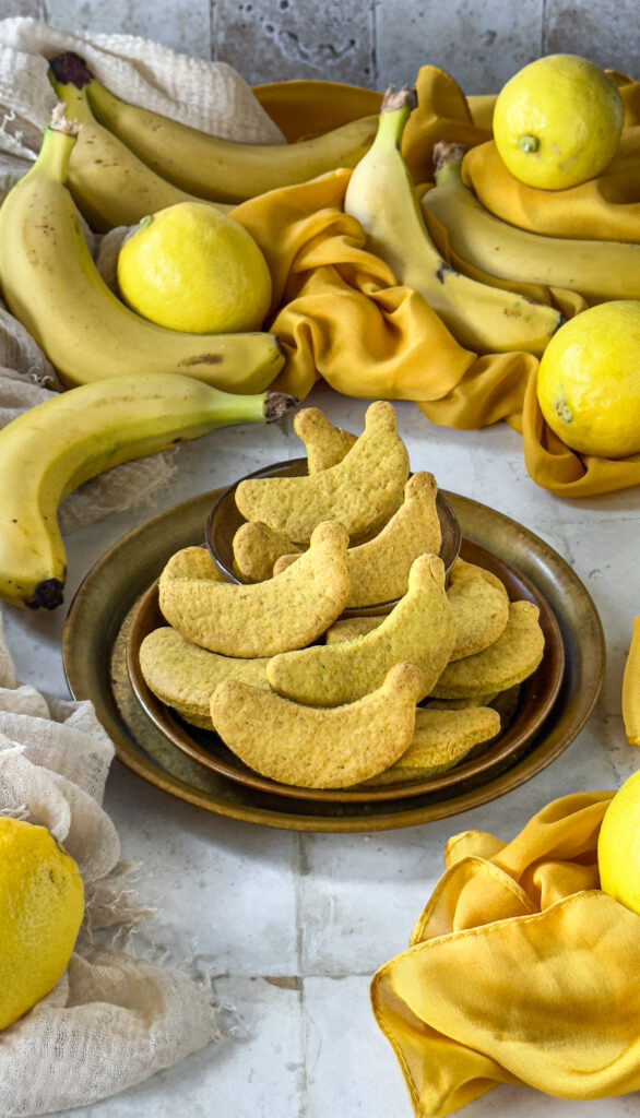 biscotti veg alla banana senza zuccheri