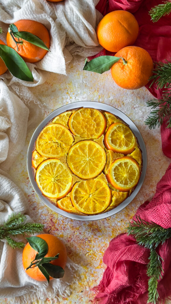 Torta rovesciata veg alle arance