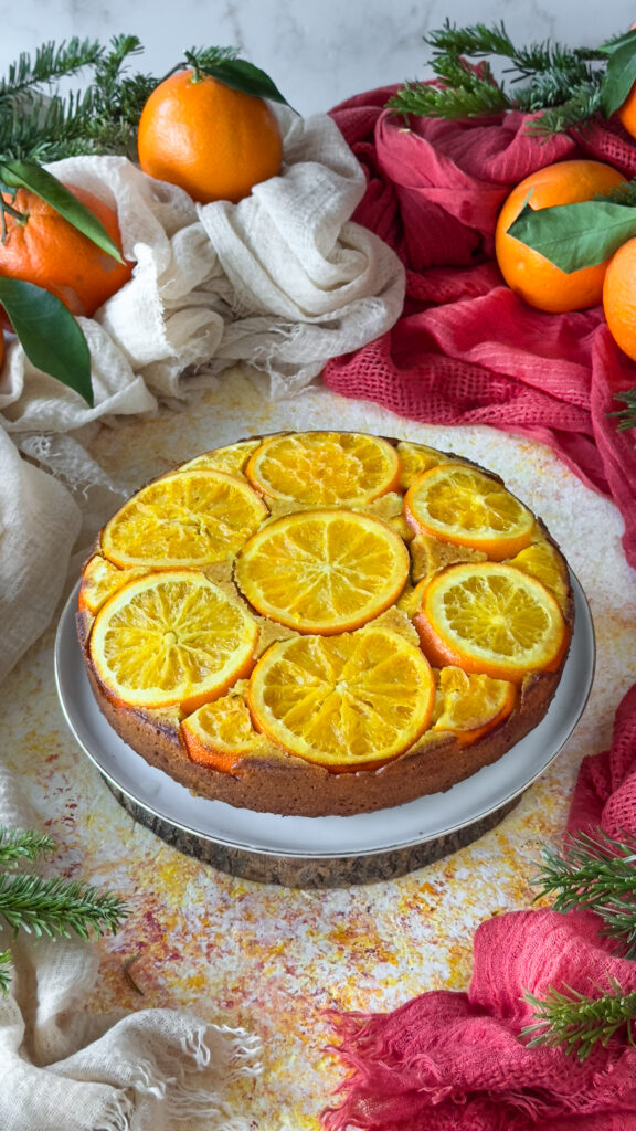 Torta rovesciata veg alle arance